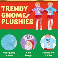 4pcs Christmas Santa Couture Doll Elf Clothes -Christmas Favors Shop 4 Packs Santa Couture Clothing for Elf Doll Stylish Tees Tshirt Winter style 4 结果