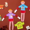 4pcs Christmas Santa Couture Doll Elf Clothes -Christmas Favors Shop 4 Packs Santa Couture Clothing for Elf Doll Stylish Tees Tshirt Winter style 6 结果