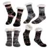 4pcs Deer Pattern Christmas Slipper Socks -Christmas Favors Shop 4 Piece Premium Fleece Crew Socks 1 result scaled 600x600 1
