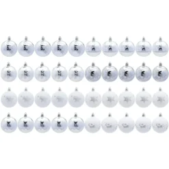 40pcs Christmas Ball Ornaments With Glitter Print 2.36in -Christmas Favors Shop 40pcs Christmas Ball Ornaments With Glitter Print 2 1 600x600 1