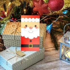 42Pcs Simple Cartoon Christmas Holiday Greeting Cards -Christmas Favors Shop 42 Pcs Simple Cartoon Christmas Holiday Greeting Cards 6 600x600 1