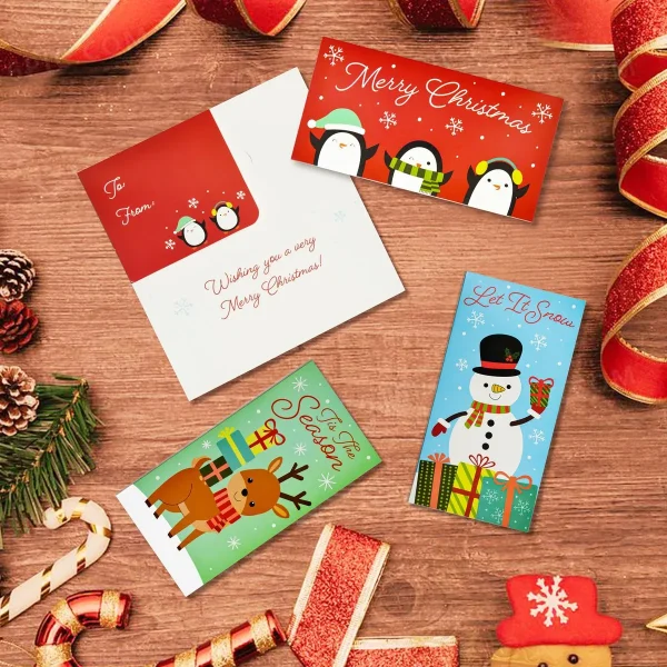 42pcs Cartoon Christmas Greeting Cards 5 42pcs Cartoon Christmas Greeting Cards - Image 3
