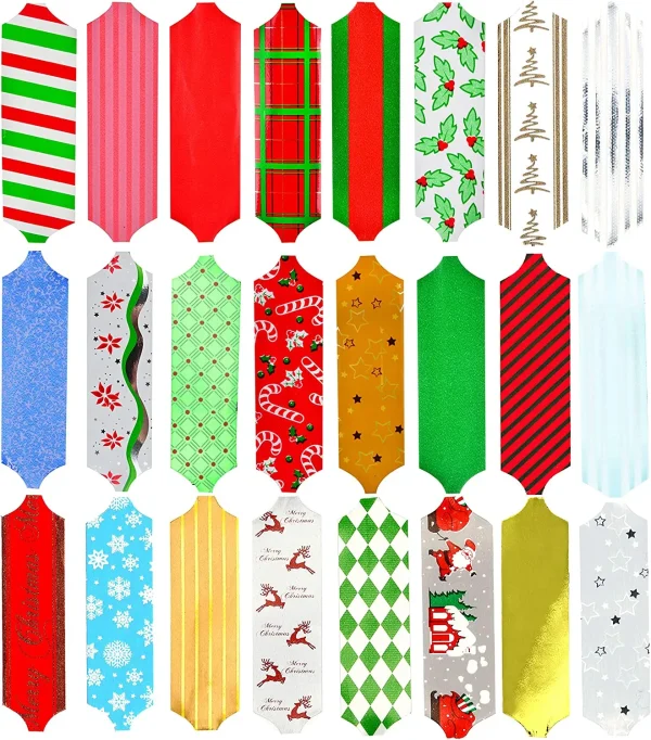 48pcs Christmas Wrap Pull Gift Bow With Ribbon 5in 6 48pcs Christmas Wrap Pull Gift Bow With Ribbon 5in - Image 4