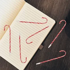 48pcs Christmas Candy Cane Ball Point Pens -Christmas Favors Shop 48pcs Christmas Candy Cane Ball Point Pens 2