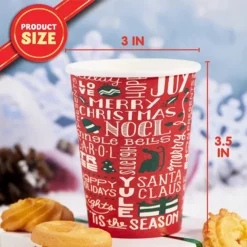 48pcs Paper Disposable Christmas Cups 9oz -Christmas Favors Shop 48pcs Paper Disposable Christmas Cups 9oz 1 600x600 1