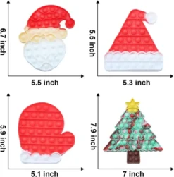 4Pcs Christmas Push Bubble Bubble Game -Christmas Favors Shop 4Pcs Christmas Pop Bubble Game 6 result 1 600x610 1