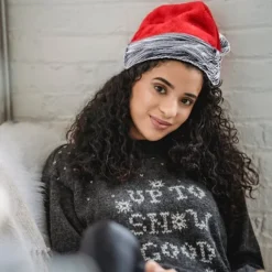 4pcs Christmas Velvet Red Plush Santa Hat -Christmas Favors Shop 4pcs Deluxe Santa Hats With Red Velvet amp Plush Trim 5 result