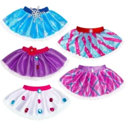 5Pcs Santa Couture Clothing Winter Skirts For Elf Doll -Christmas Favors Shop 5Pcs Santa Couture Clothing winter skirts for elf doll 3 结果 600x600 1