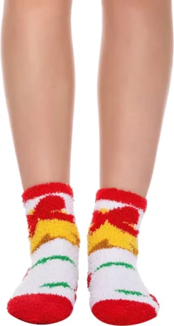 6Pcs Adult Christmas Fuzzy Socks -Christmas Favors Shop 6 Pairs Adult Christmas Fuzzy Socks 3 result