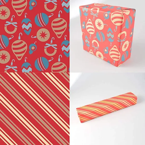6 Rolls Kraft Wrapping Paper Set 6 6 Rolls Kraft Wrapping Paper Set - Image 4