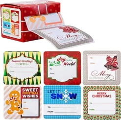 60pcs Jumbo Self Adhesive Christian Gift Tag Stickers