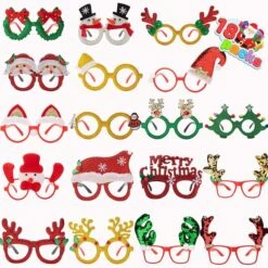 18pcs Christmas Glasses Frames