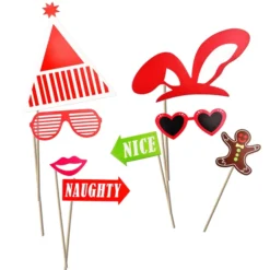 66pcs Christmas Photo Booth Props -Christmas Favors Shop 66Pcs Photo Booth Props for Christmas 6 result 1 600x600 1