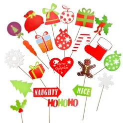 66pcs Christmas Photo Booth Props -Christmas Favors Shop 66Pcs Photo Booth Props for Christmas 7 result 1 600x600 1
