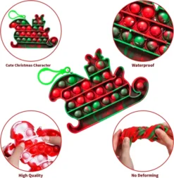 6Pcs Christmas 5'' Toy With 3 Designs -Christmas Favors Shop 6Pcs Christmas 5 Fidget Toy with 3 Designs 4 result 1 600x614 1
