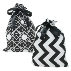 6Pcs Christmas Gift Bags In Black Elegant Color -Christmas Favors Shop 6Pcs Christmas Gift Bags In Black Elegant Color 3 scaled 600x600 1