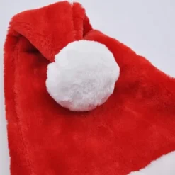 6Pcs Santa Hats With White Plush Trim And Red Velvet 11 6Pcs Santa Hats With White Plush Trim And Red Velvet -Christmas Favors Shop 6pcs Santa Hats With White Plush Trim And Red Velvet 4 result