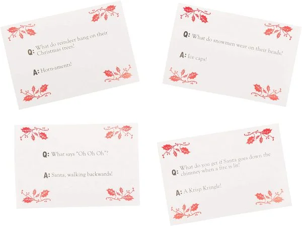 Fun 10pcs No Snap Red And White Snowflake Christmas Cracker 7 Fun 10pcs No Snap Red And White Snowflake Christmas Cracker - Image 5