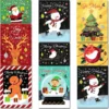 72pcs Christmas Greeting Cards