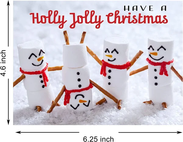 72pcs Winter Christmas Greeting Cards 8 72pcs Winter Christmas Greeting Cards - Image 6