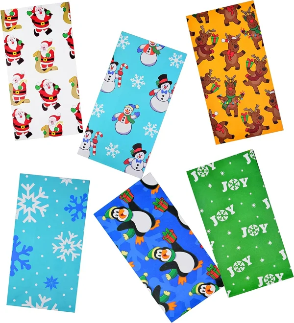 72pcs Christmas Goodie Bags Assorted Designs 6 72pcs Christmas Goodie Bags Assorted Designs - Image 4