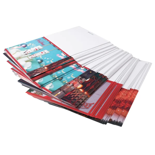 72pcs Christmas Marshmallow Holiday Cards 7 72pcs Christmas Marshmallow Holiday Cards - Image 5