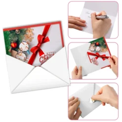 72pcs Christmas Marshmallow Holiday Cards 13 72pcs Christmas Marshmallow Holiday Cards -Christmas Favors Shop 72Pcs Marshmallow Holiday Card 6 result 600x600 1