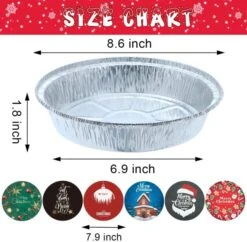 36pcs Aluminum Round Christmas Cookie Tins With Lids -Christmas Favors Shop 7 6af3da59 9154 4e7c 8776 4b37d8551e27 600x589 1