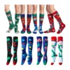 8 Pairs Womens High Knee Christmas Socks -Christmas Favors Shop 8 Pairs Womens Assorted Design Patterned Knee High Socks 2 结果