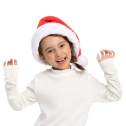 8 Pcs Premium Christmas Santa Hats