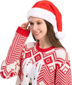 8 Pcs Premium Christmas Santa Hats 12 8 Pcs Premium Christmas Santa Hats -Christmas Favors Shop 8 Pcs Premium Christmas Santa Hats 5 result