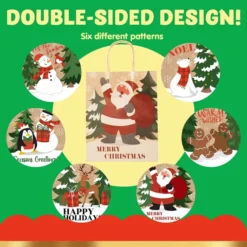 24pcs Christmas Kraft Paper Goodie Bags 11 24pcs Christmas Kraft Paper Goodie Bags -Christmas Favors Shop 81awlDlQL. AC SL1500 结果 600x600 1