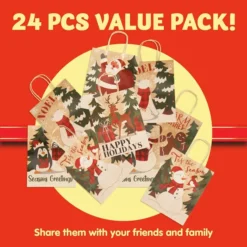 24pcs Christmas Kraft Paper Goodie Bags 10 24pcs Christmas Kraft Paper Goodie Bags -Christmas Favors Shop 81yvgss5vRL. AC SL1500 结果 600x600 1