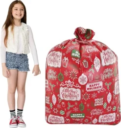 8Pcs Jumbo Christmas Giant Gift Bags -Christmas Favors Shop 8Pcs Jumbo Christmas Giant Gift Bags 6 600x633 1