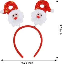 12pcs Assorted Design Christmas Headband 11 12pcs Assorted Design Christmas Headband -Christmas Favors Shop 9 Christmas Headbands With Assorted Design 4