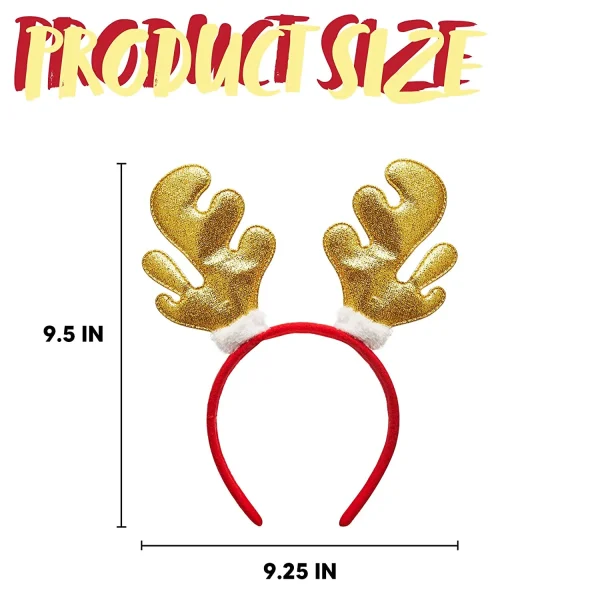 Kids 9pcs Assorted Christmas Headband 7 Kids 9pcs Assorted Christmas Headband - Image 5