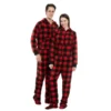 Hooded One Piece Fleece Christmas Pajamas 1 Hooded One Piece Fleece Christmas Pajamas -Christmas Favors Shop Adult Red Buffalo Onesie 1 result scaled 600x600 1
