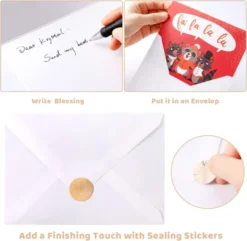 72pcs Christmas Animal Greeting Cards 13 72pcs Christmas Animal Greeting Cards -Christmas Favors Shop Animals Holiday Cards 72 Pcs 6 result 600x585 1