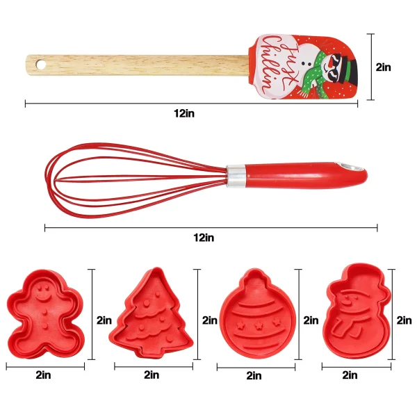 14pcs Christmas Kitchenware Set 4 14pcs Christmas Kitchenware Set - Image 2