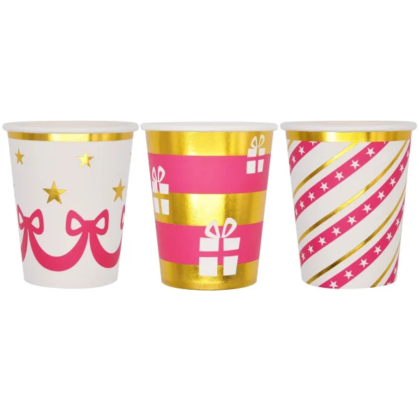 48pcs Multicolor Christmas Disposable Cups 9oz 6 48pcs Multicolor Christmas Disposable Cups 9oz - Image 4