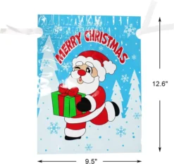 36pcs Drawstring Christmas Goodie Bags Assorted Size -Christmas Favors Shop Christmas Drawstring Goodie Gift Bags 36 Pcs 6 result 600x566 1