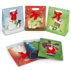 12pcs Christmas Fold Over Gift Bags -Christmas Favors Shop Christmas Fold Over Gift Bags 12Pcs 2 result 600x600 1