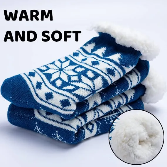 2pcs Christmas Slipper Socks For Women 4 2pcs Christmas Slipper Socks For Women - Image 2