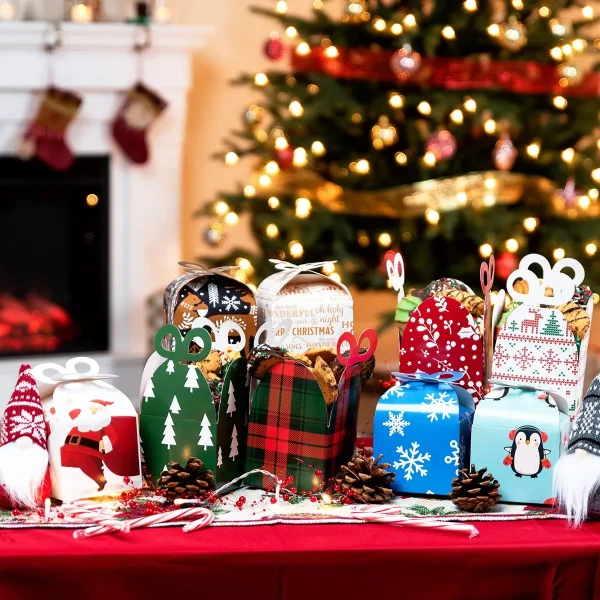 36pcs Christmas Goodie Gift Boxes 3 36pcs Christmas Goodie Gift Boxes