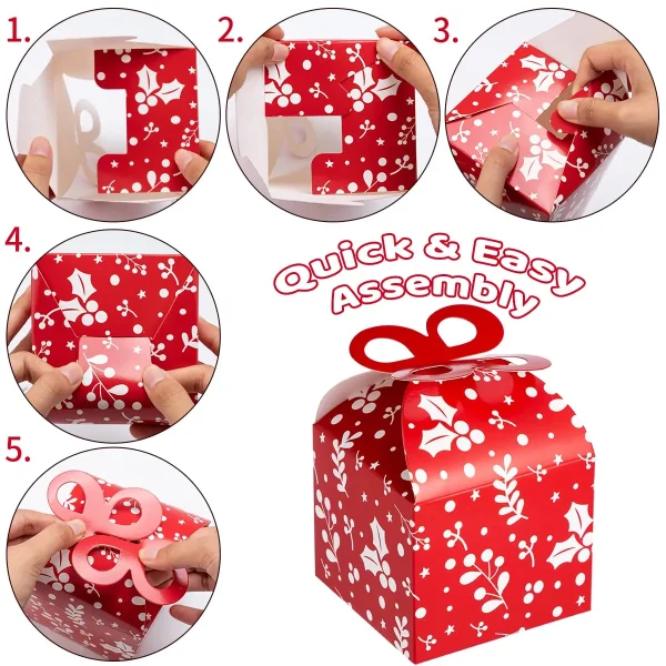 36pcs Christmas Goodie Gift Boxes 5 36pcs Christmas Goodie Gift Boxes - Image 3