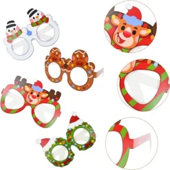36pcs Assorted Christmas Eyeglasses Frame -Christmas Favors Shop Christmas Glass Frames Party Favors 36 Pcs 5 result