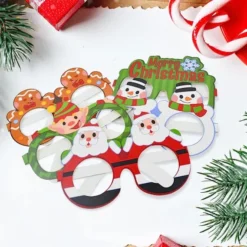 36pcs Assorted Christmas Eyeglasses Frame -Christmas Favors Shop Christmas Glass Frames Party Favors 36 Pcs 6 result