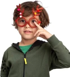 9Pcs Christmas Glasses Frame 12 9Pcs Christmas Glasses Frame -Christmas Favors Shop Christmas Glasses Frame 5