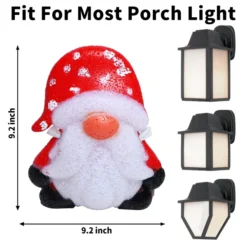 2pcs Christmas Gnome Porch Light Covers -Christmas Favors Shop Christmas Gnome Light Cover 2Pcs 3 result 600x600 1