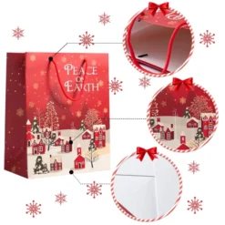 Christmas Goody Paper Bags, 18Pcs 13 Christmas Goody Paper Bags, 18Pcs -Christmas Favors Shop Christmas Goody Paper Bags 18Pcs 6 result 600x600 1